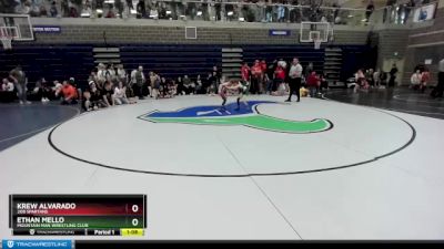 50 lbs Round 2 - Ethan Mello, Mountain Man Wrestling Club vs Krew Alvarado, 208 Spartans