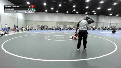 120 lbs Consi Of 4 - Parker Anthony, Best Trained 14U vs Jestin Seiz, MF Dynasty