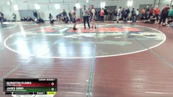 285 lbs Champ. Round 1 - James Gibbs, Lewiston High School vs Quinnton Flores, Lewis And Clark
