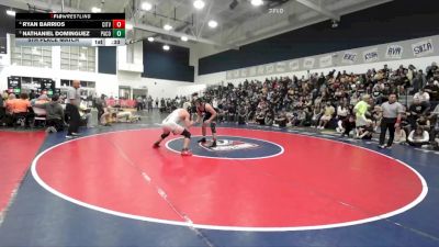 175 lbs 5th Place Match - Nathaniel Dominguez, Pacifica/Oxnard vs Ryan Barrios, Citrus Valley