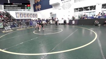 125 lbs Quarterfinal - Cheyenne Stepanian, Hesperia vs Gianna Mottola, Paloma Valley