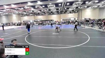 72 lbs Quarterfinal - Yareli Flores, Warriors Of Christ (WOC) vs Alexa Smith, Hawkeye/Speakeasy WC