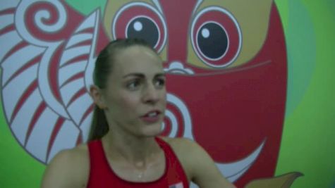 Jenny Simpson safely through 1500m first round