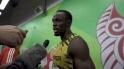 'I'll be ready' - Usain Bolt after running 9.96 in round 1