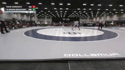 165 lbs 1st Place Match - David Ogunsanya, Beat The Streets Chicago-Oak Park vs JD Minder-Broeckaert, Victory School Of Wrestling