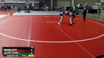 150 lbs Placement (4 Team) - Mitchell Zajicek, GSL vs Braysen Coyer, LPGE/B Wolves