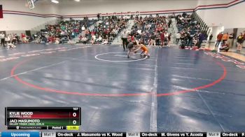 107 lbs Round 3 - Jaci Masumoto, Keller Timber Creek (Girls) vs Kylie Wood, Rockwall (Girls)