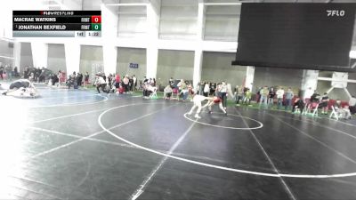 95 lbs Champ. Round 2 - Jonathan Bexfield, Sanderson Wrestling Academy vs Macrae Watkins, JWC