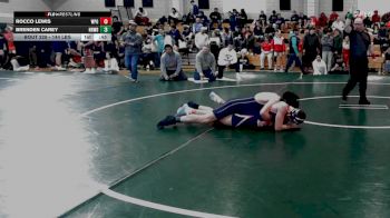 144 lbs Consi Of 16 #1 - Rocco Lewis, Walpole vs Brenden Carey, Norwood