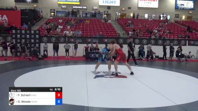 82 kg Quarters - Fritz Schierl, New York Athletic Club vs Spencer Woods, Army (WCAP)