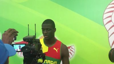 Olympic champ Kirani James impressed with fast times in 1st round