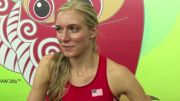 Emma Coburn mum on medal chances after steeple prelim