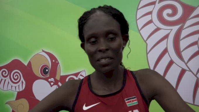 Sally Kipyego finishes fifth in world champs 10K