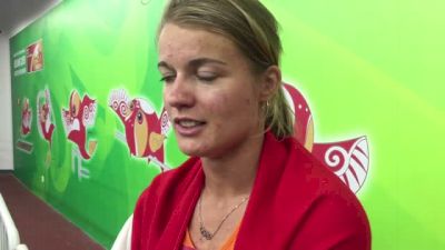 Dafne Schippers thrilled to win 100 silver after switching from hep