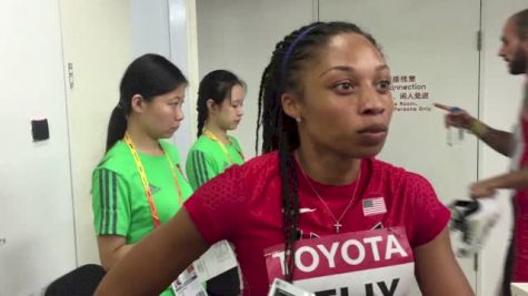 Allyson Felix runs a smooth 49.8 in semis