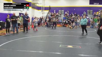 80 lbs Cons. Round 1 - Hayden Landers, Dorman vs Chase Hood, Summerville Take Down