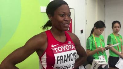 Phyllis Francis thrilled to make first World Championship final