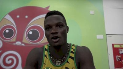 Omar McLeod pumped to advance in 110 hurdles