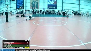 84 lbs Rd# 6- 9:00am Saturday Final Pool - Drey Kren, Crass Trained vs Jacob Molina, Terps Xpress