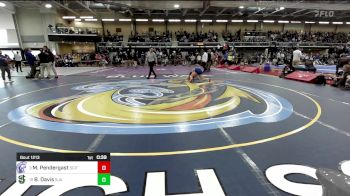 152 lbs Consi Of 4 - Maura Pendergast, Scituate vs Brooke Davis, St. Johnsbury