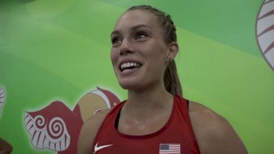 Colleen Quigley on her first World Championship experience