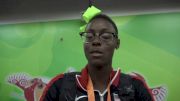 Shamier Little after surreal day earning silver medal in 400 hurdles