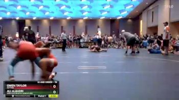 78 lbs Round 3 - Owen Taylor, Sly Fox vs Ali Albadri, Greater Heights Wrestling