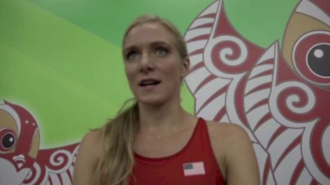 Emma Coburn thinks last water jump may have cost her medal