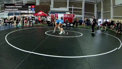 155 lbs Quarters - Elizabeth Hodges, Idaho vs Chandni Banks, California