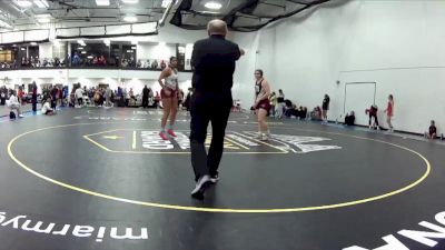 160 C Quarterfinal - Christina Pahcheka, Schreiner University vs Aubree Avery, Campbellsville University