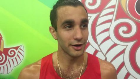 Robby Andrews navigates heavy traffic, on to semi