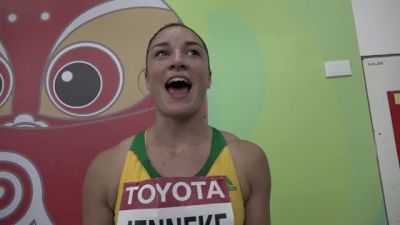 Michelle Jenneke explains her famous pre-race dance before 100m hurdles