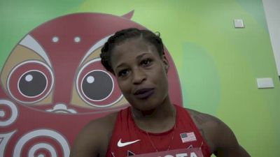 Sharika Nelvis not satisfied but hungry for 100m hurdle semi-final