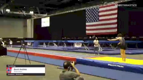 Bauti Andres - Tumbling, Silver Stars - 2021 USA Gymnastics Championships
