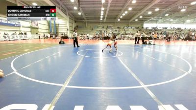 52 lbs Rr Rnd 3 - Dominic LaForge, Steel Hunt Savages vs Brock Bateman, Revival Orange