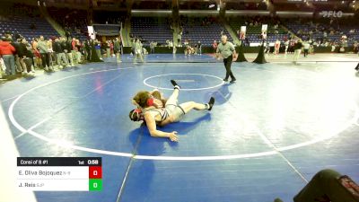 106 lbs Consi Of 8 #1 - Edrian Oliva Bojoquez, New Bedford vs Jordan Reis, Saint John's Prep