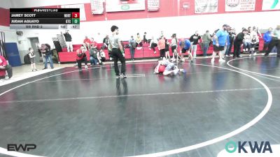 85 lbs Rr Rnd 5 - Jamey Scott, Northeast Take Down Club vs Judah Aguayo, Grove Takedown Club