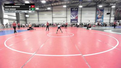 85 lbs Consi Of 32 #2 - Colton Merithew, NY vs Kass Winger, AK