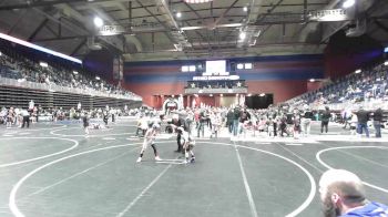 52 lbs Semifinal - Ryker Ehrich, Gladiator Wrestling Academy vs Rhett Menck, Independent