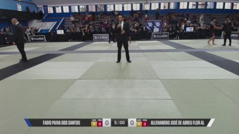 ALLEHANDRO JOSÉ DE ABREU FLOR AL vs FABIO PAIVA DOS SANTOS 2026 Carlson Gracie