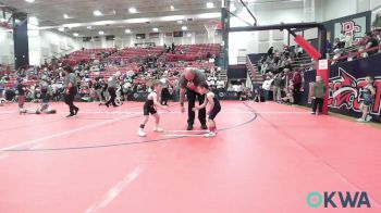 45 lbs Consi Of 16 #2 - Jackson Coleman, Enid Youth Wrestling Club vs Kash Jones, Columbus Wrestling Club