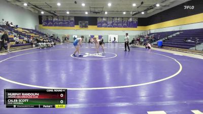 126 lbs Cons. Round 4 - Murphy Randolph, Abilene Kids Wrestling Club vs Caleb Scott, Civic Memorial