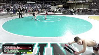96 lbs Cons. Round 2 - Daniel Shawback, Lake Stevens Wrestling Club vs Patrick McDonnell, Snoqualmie Valley Wrestling Club