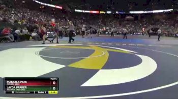 Semifinal - Makayla Pate, McCook Girls vs Jayda Parker, Bellevue East Girls