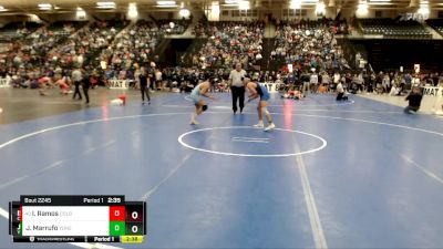 141 lbs Cons. Round 1 - Issac Ramos, Colby Community College vs Julian Marrufo, York (Neb.)