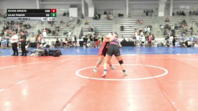 152 lbs Rr Rnd 3 - Olivia Shultz, Cowrock WC - HSG vs Lilah Pabon, Red Zone - HSG