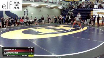 105 lbs. Cons. Round 4 - Suzette Mendez, Oak Park vs Janessa Avila, St. Clair