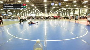 90 lbs Rr Rnd 3 - Reese Mamich, Ohio United - MS vs Blake Kapitan, Indiana Outlaws Gold - MS