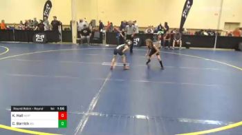 50 lbs Prelims - Kaylynn Hall, Northern Bedford vs Charlotte Barrick, Big Spring