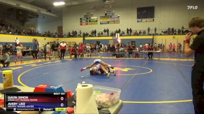 94 lbs Round 1 - Brayleigh Johnson, Maize Wrestling Club vs Alexandra Ramirez, Dodge City Training Center